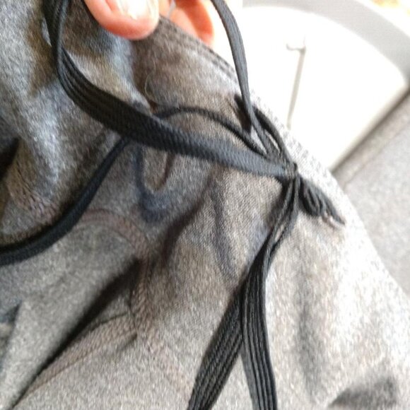 Xersion Woman 1X Fitted Leggings Gray/Black - Picture 7 of 7